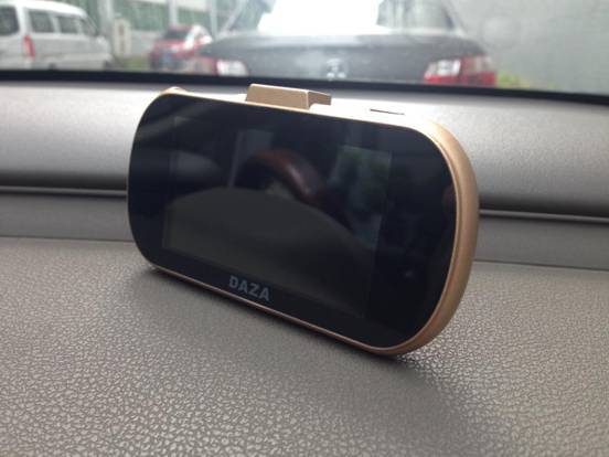 簡便 大智G322極清行車記錄儀上車安裝實拍