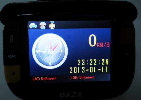 大智G810行車記錄儀工程樣機(jī)初體驗(yàn)