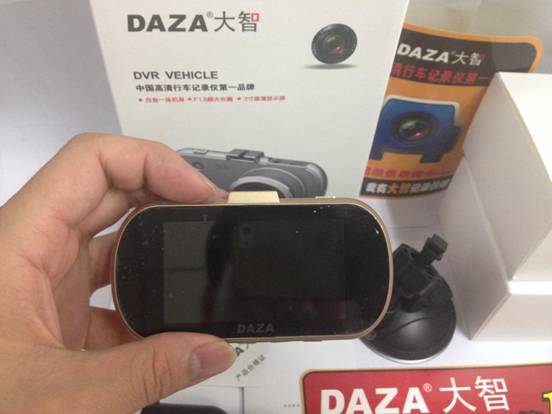 土豪金！大智極清行車記錄儀G322到貨開箱