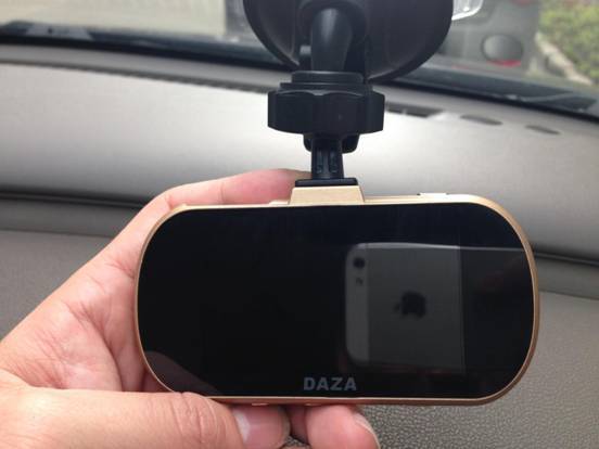 簡便 大智G322極清行車記錄儀上車安裝實拍